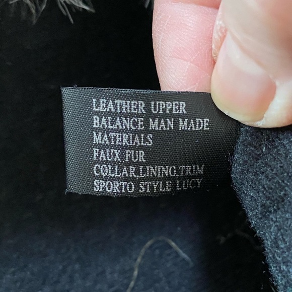 SPORTO - RICH BLUE SUEDE LACE UP FUR TOPPED  STURDY PLAYFUL BOOTS - S8 - Picture 8 of 12